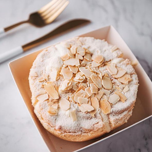 best cakes in melbourne white almond sponge cake