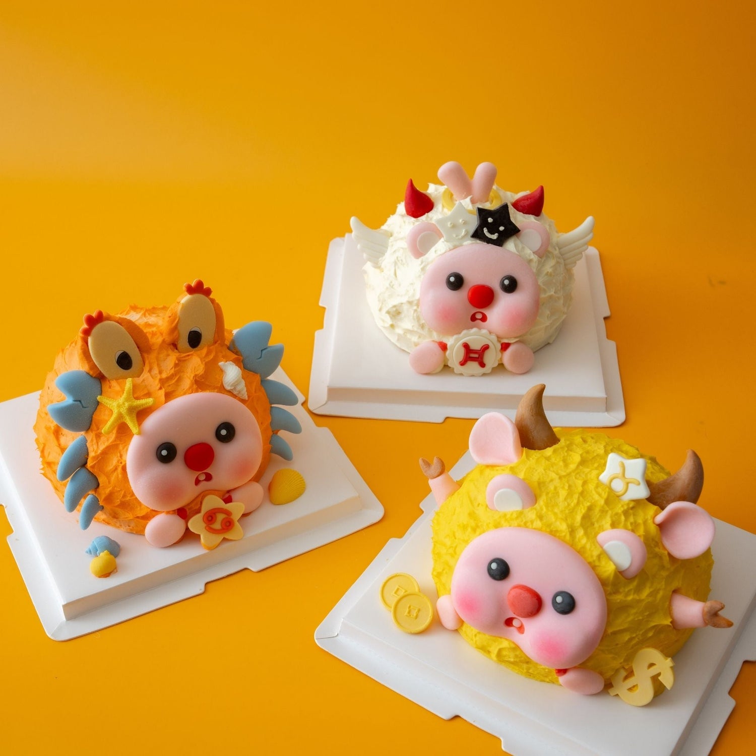 Star Sign Birthday Cake