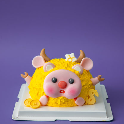 [Star Sign] Taurus Birthday Cake