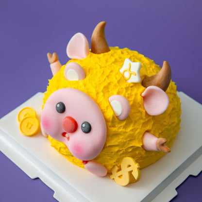 [Star Sign] Taurus Birthday Cake