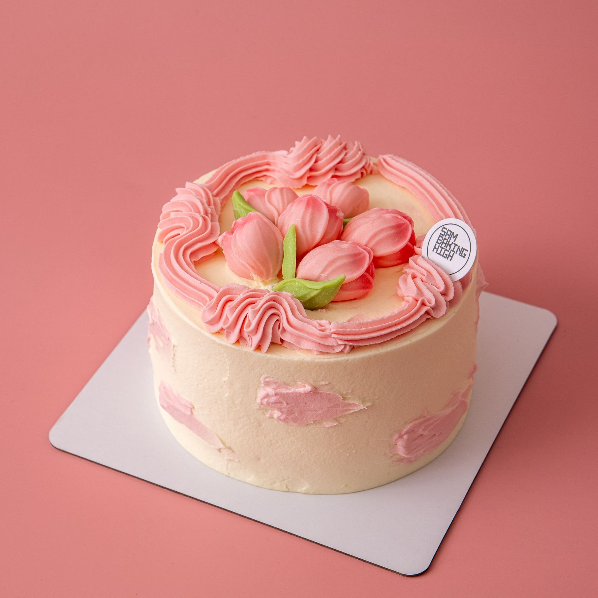 Floral Celebration Cake — For Her