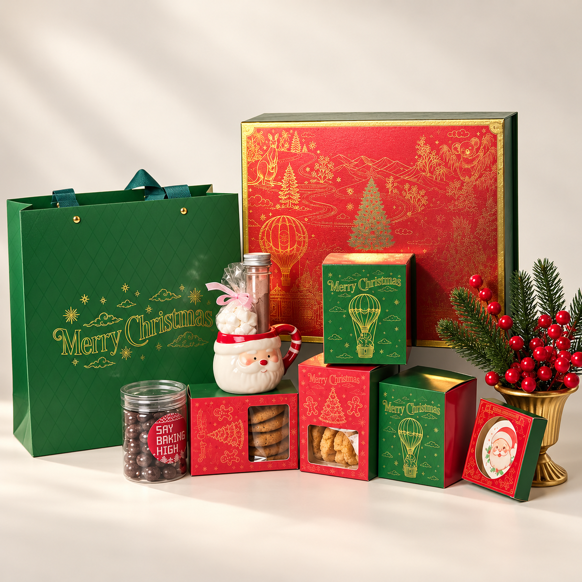 Christmas Gift Box full festive set