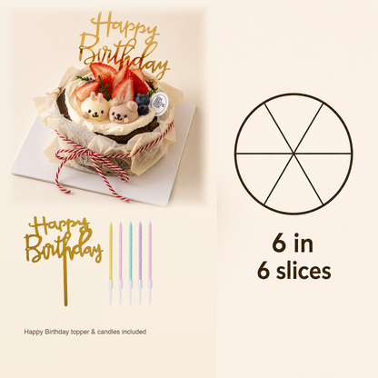 Cutest Cheesecake cake size and serving guide