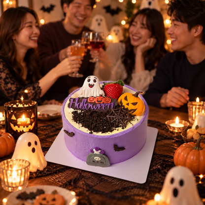 Halloween Cake — celebration with friends