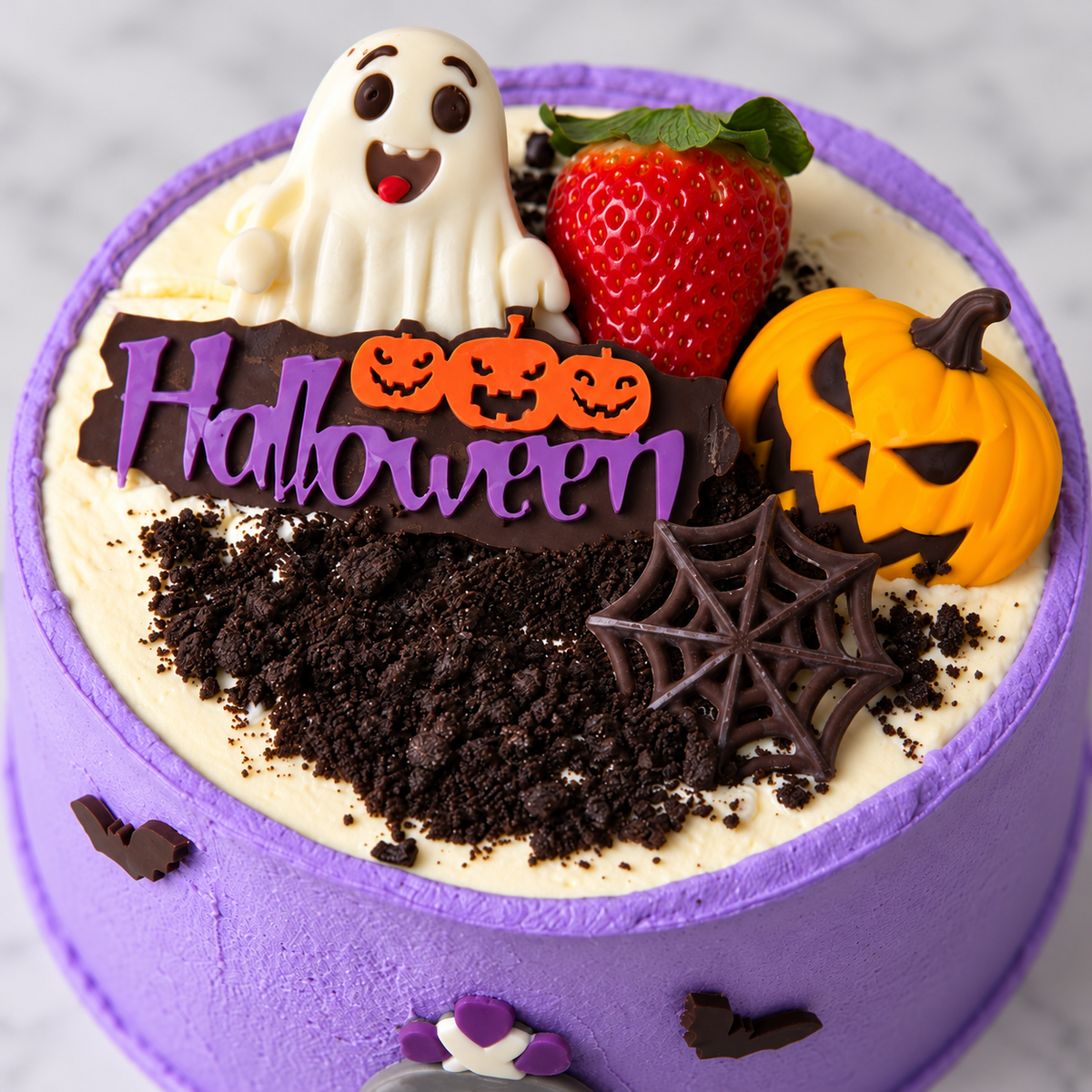 Halloween Cake — surface detail
