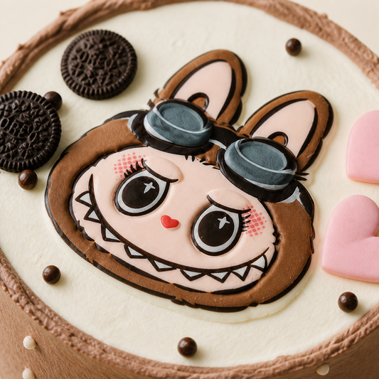 Classic Fluffy Cake cake detail close-up