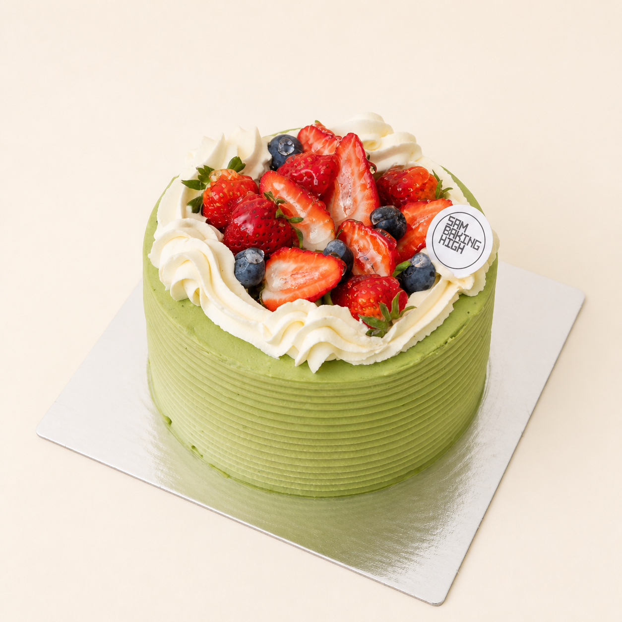 Strawberry Matcha Cake main product image