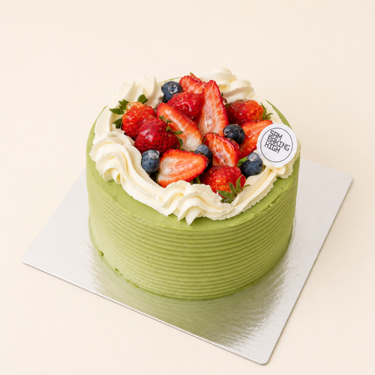 Strawberry Matcha Cake main product image