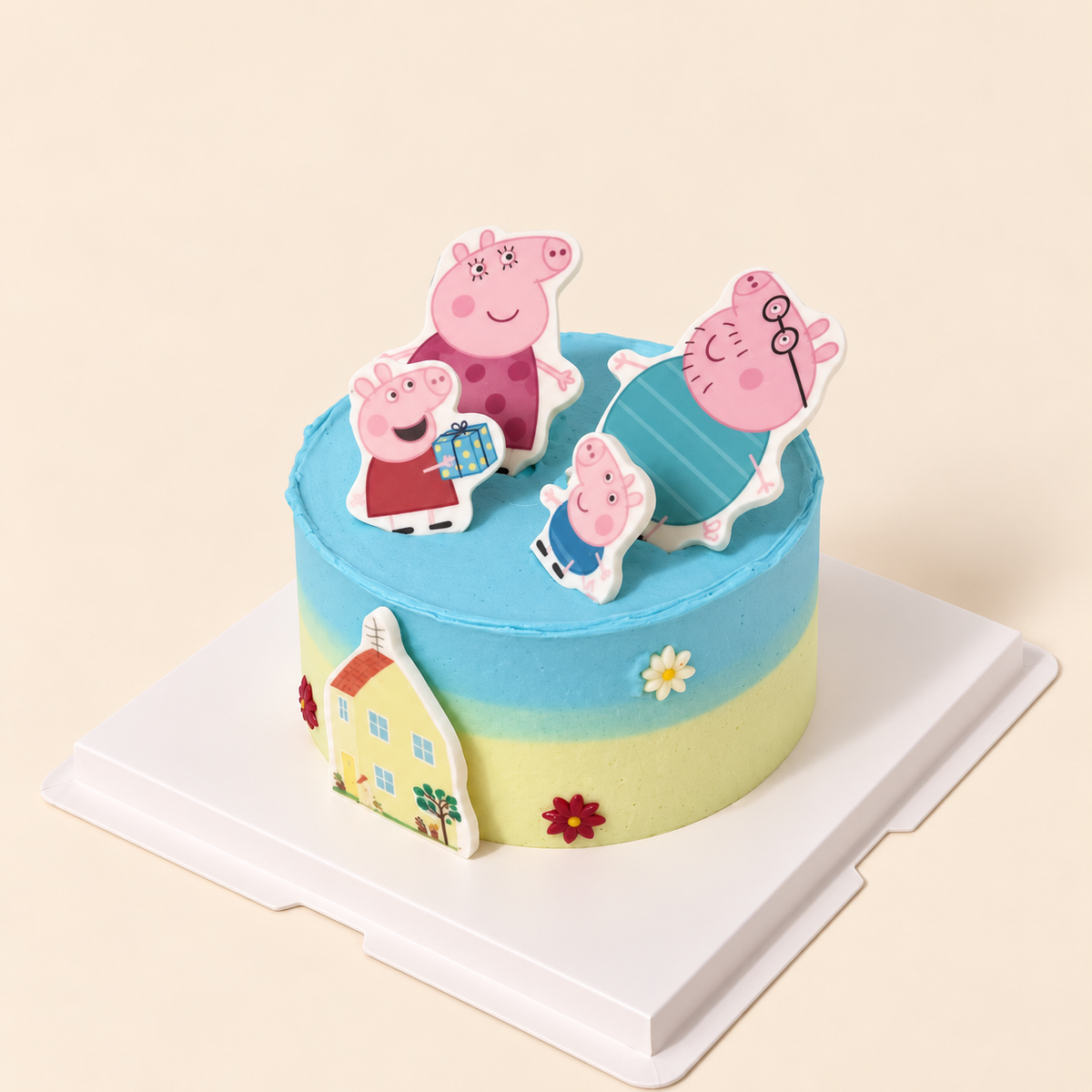 Peppa Pig Cake main product image, side-front view