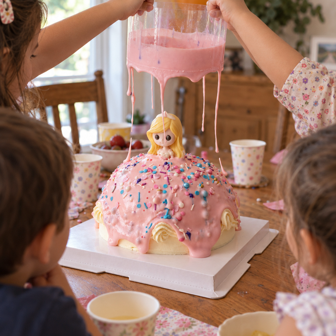 Pour & Sprinkle Princess Cake interaction video