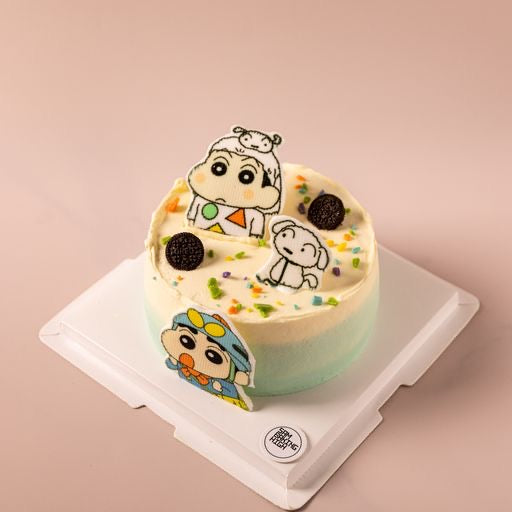 Penang,Butterworth Shin Chan Theme - Fresh Cream Cake from SWEET CREATIONS  BAKING VENTURE