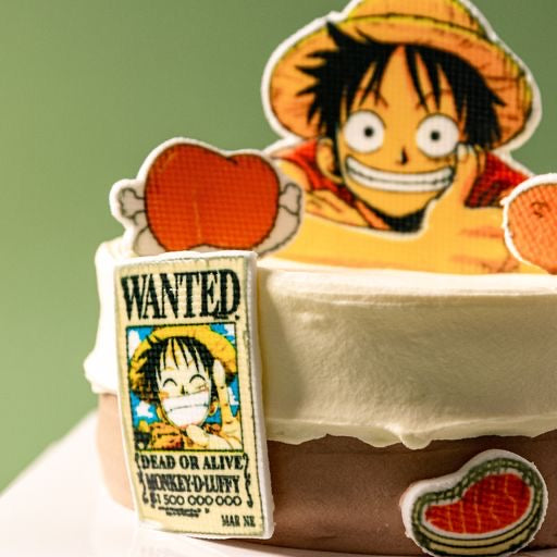 One Piece Cartoon Cake